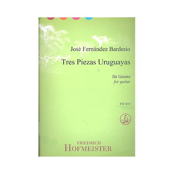 3 Piezas Urugayas für Gitarre