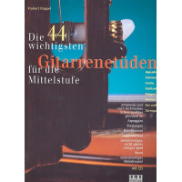Die 44 wichtigsten Gitarrenetüden