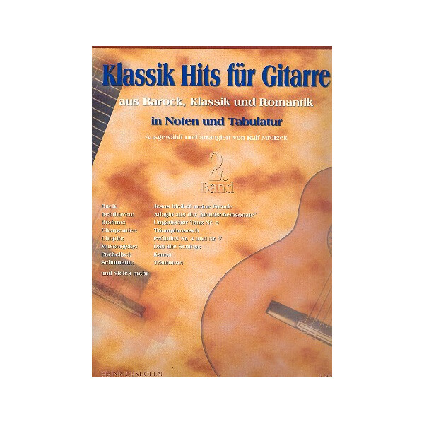 Klassik-Hits Band 2 für Gitarre