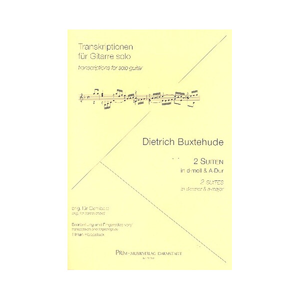 2 Suiten d-Moll und A-Dur für Cembalo