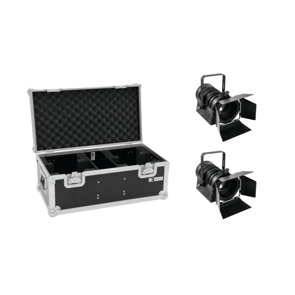 Eurolite Set 2x LED THA-40PC sw + Case