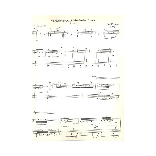 Variations on a Moldavian Hora