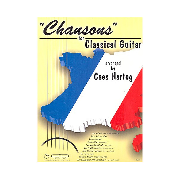 Chansons for classical guitar
