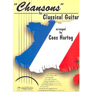 Chansons for classical guitar