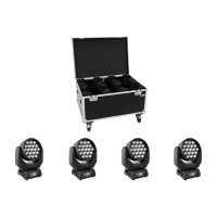 Eurolite Set 4x LED TMH-X5 + Case