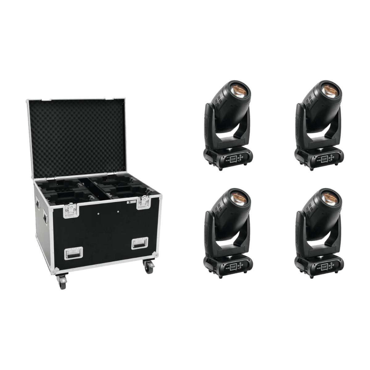 Futurlight Set 4x PLB-280 + Case