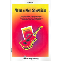Meine ersten Solostücke für Gitarre