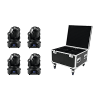 Eurolite Set 4x LED TMH-60 MK2 + Case