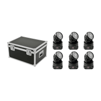 Eurolite Set 6x LED TMH-7 + Case