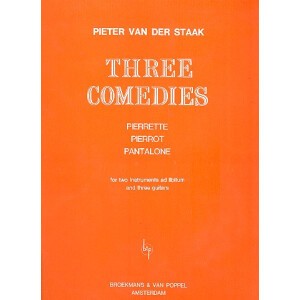 3 Comedies for 3 guitars with