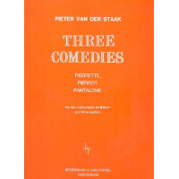 3 Comedies for 3 guitars with
