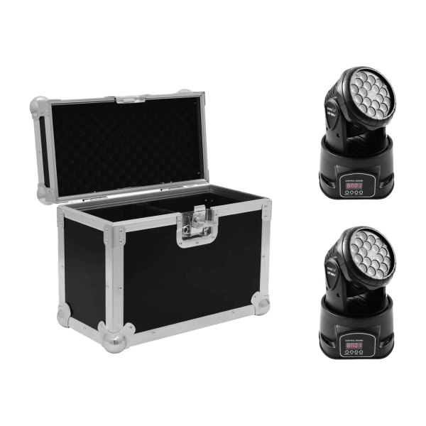 Eurolite Set 2x LED TMH-7 + Case