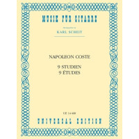 9 Studien für Gitarre
