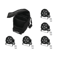 Eurolite Set 5x LED SLS-603 + Case