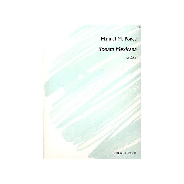 Sonata mexicana for solo guitar