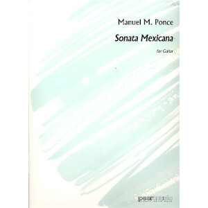 Sonata mexicana for solo guitar