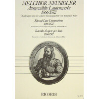 Ausgewählte Lautenwerke 1566/1572