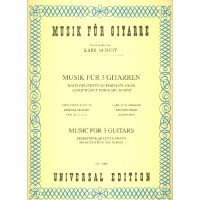 Musik für 3 Gitarren nach