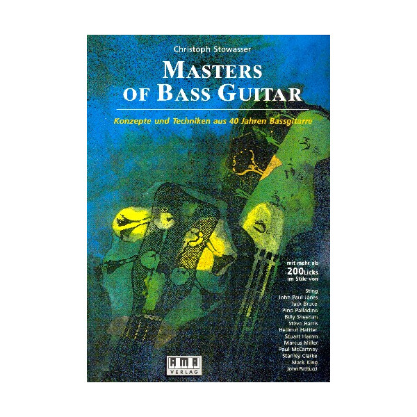 Masters of Bass Guitar (+CD)
