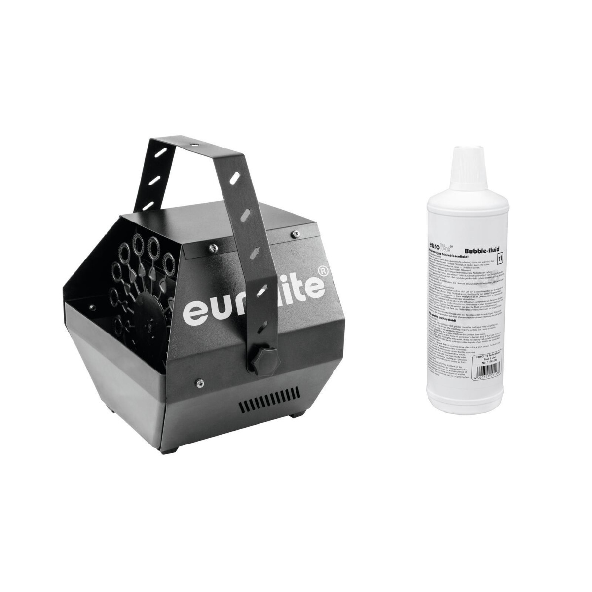 Eurolite Set B-100 bubble machine black  box