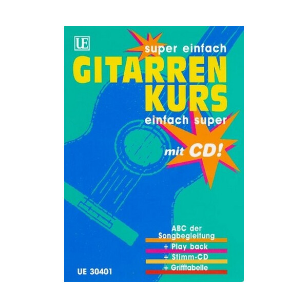 Gitarrenkurs einfach super (+CD)