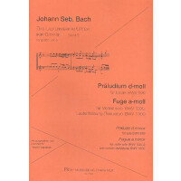 Präludium d-Moll BWV999 und Fuge a-Moll BWV1001,2