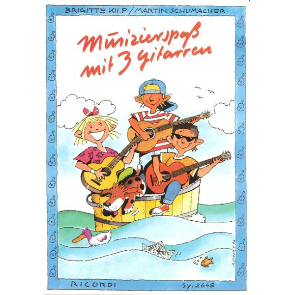 Musizierspaß mit 3 Gitarren