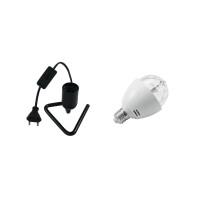 Eurolite Set LED BC-1 RGB + Triangle socket black