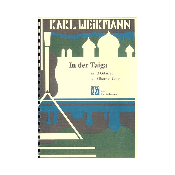 In der Taiga für 3 Gitarren oder