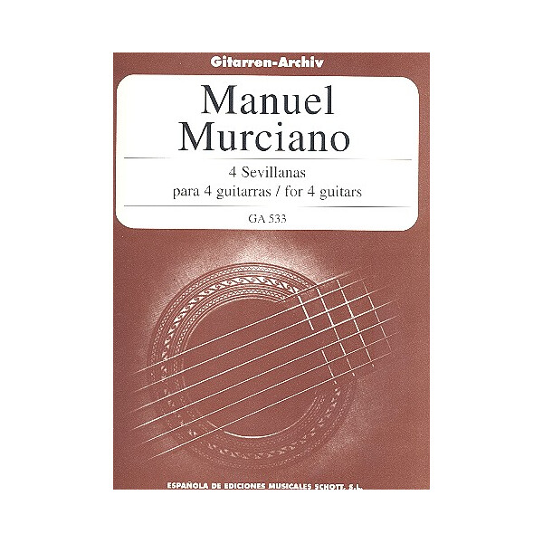 4 sevillanas para 4 guitarras