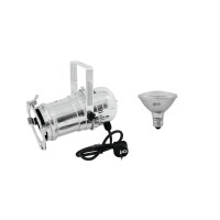 Eurolite Set PAR-30 Spot sil + PAR-30 230V SMD 11W E-27 LED 3000K