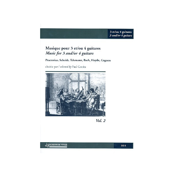 Musique pour 3 et 4 guitares vol.2