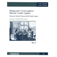 Musique pour 3 et 4 guitares vol.2