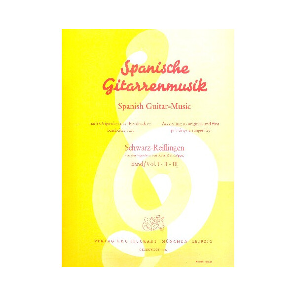 Spanische Gitarrenmusik Band 3