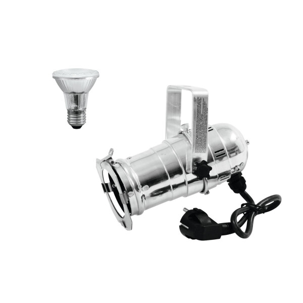 Eurolite Set PAR-20 Spot sil + PAR-20 230V SMD 6W E-27 LED 3000K