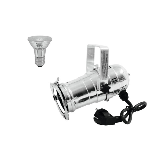 Eurolite Set PAR-20 Spot sil + PAR-20 230V SMD 6W E-27 LED 6500K