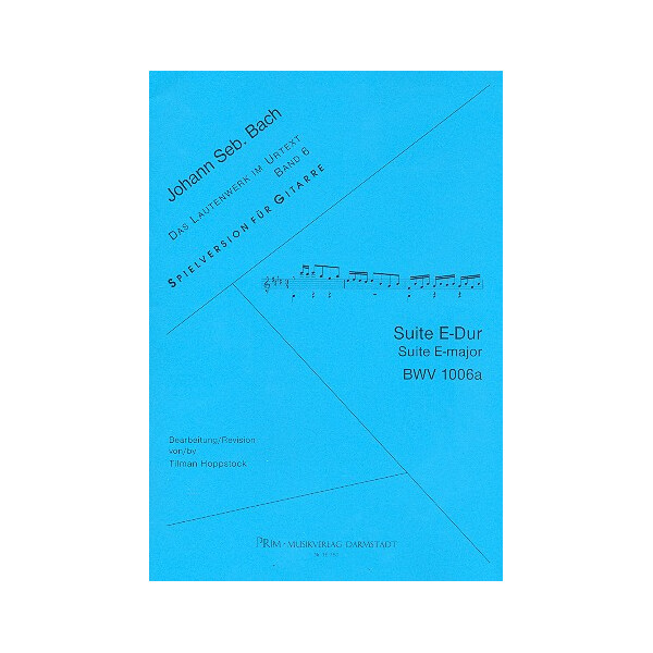 Suite E-Dur BWV1006a