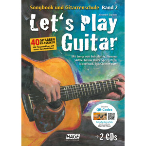 Lets play Guitar Band 2 (+2CDs +QR-Codes)