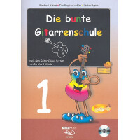 Die bunte Gitarrenschule (+CD)