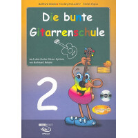 Die bunte Gitarrenschule Band 2 (+CD)