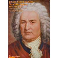 6 Suites for Cello BWV1007-1012