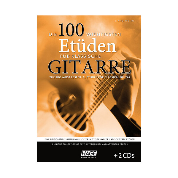 Die 100 wichtigsten Etüden (+2 CDs)