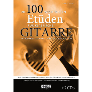 Die 100 wichtigsten Etüden (+2 CDs)