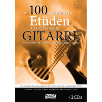 Die 100 wichtigsten Etüden (+2 CDs)