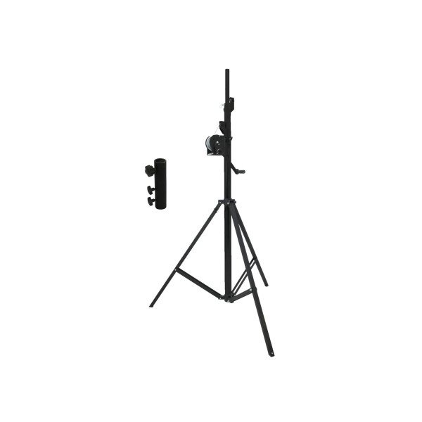 Eurolite Set STT-400/85 crank tripod TÜV/GS black + STV3529 adapter long