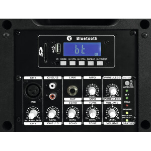 Omnitronic Set WAMS-065BT + Akku