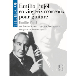 The Best of Emilio Pujol for guitar