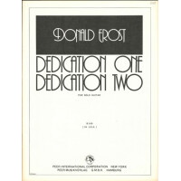 Dedication one and dedication two