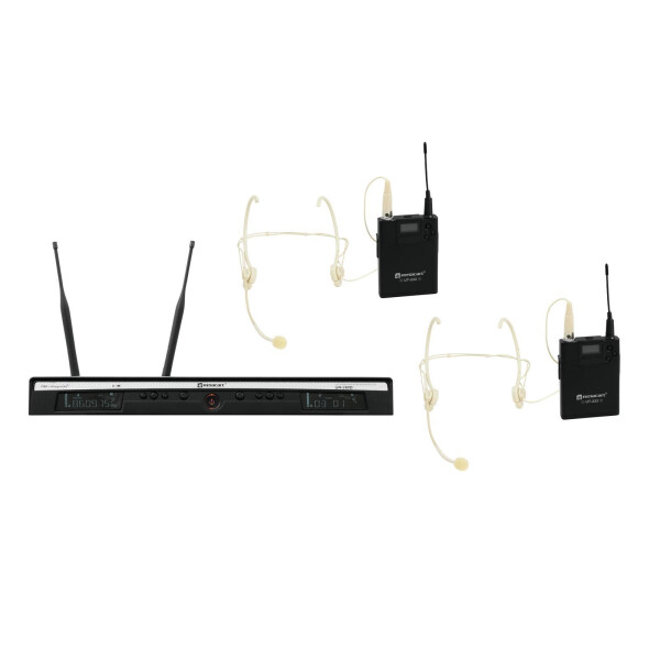 Relacart Set UR-260D Bodypack mit Headset