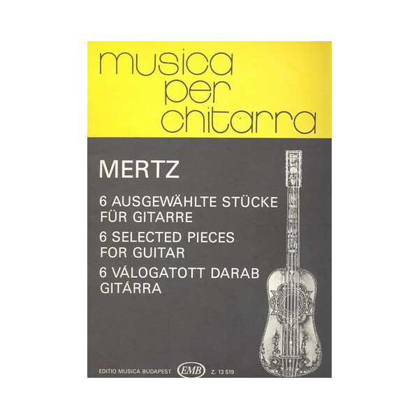 6 selected Pieces for guitar